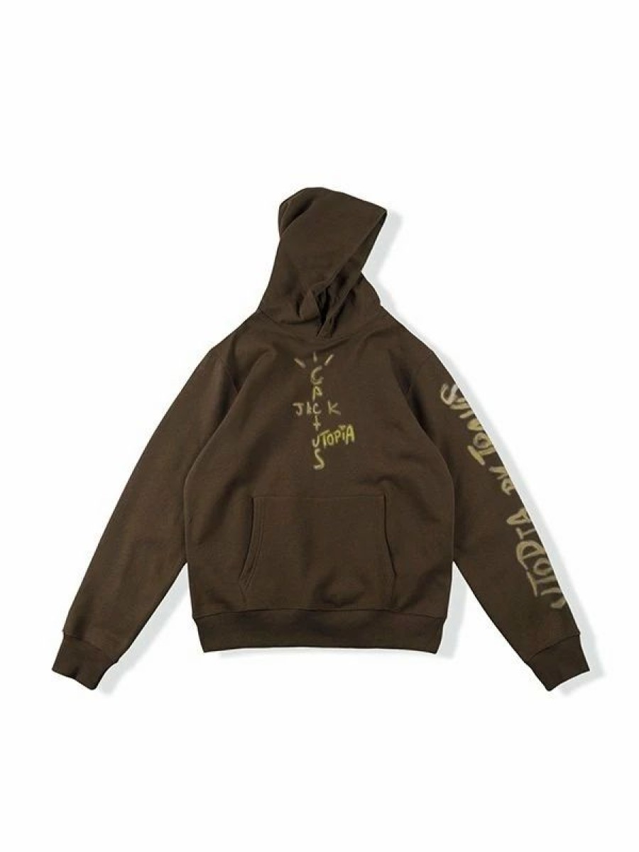 Outerwear | * Men'S Hand Painted Graffiti Graphic Hoodie