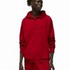 Mens Tops | * Men'S Jordan Gym Red Dri-Fit Sport Crossover Fleece Hoodie (Dq7327 687) S