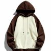 Outerwear | * Men'S Color Block Pullover Hoodie