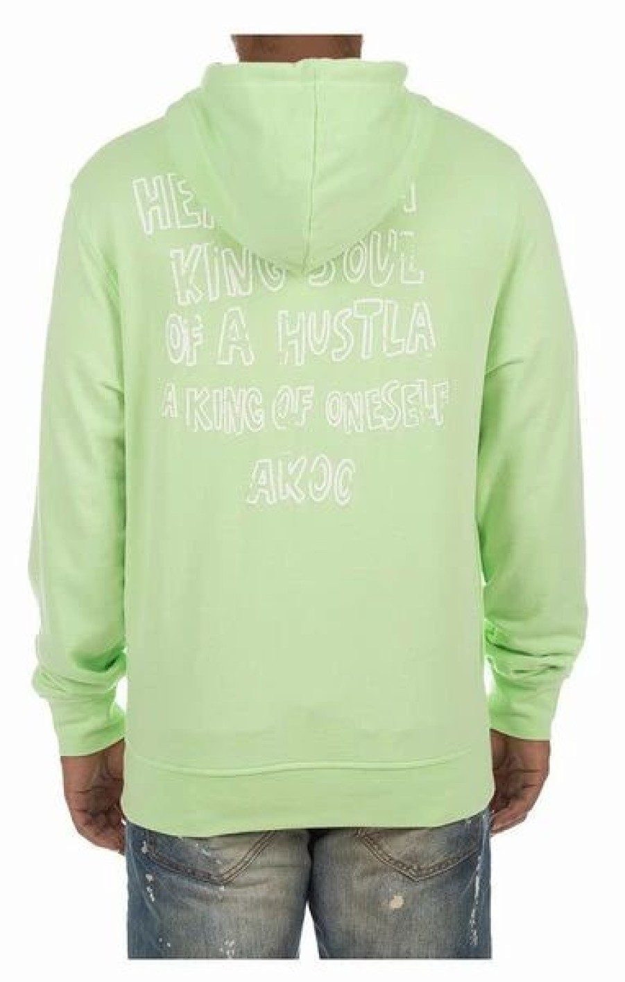 Mens Tops | * Men'S Akoo Light Green Smooth Slick Hoodie S