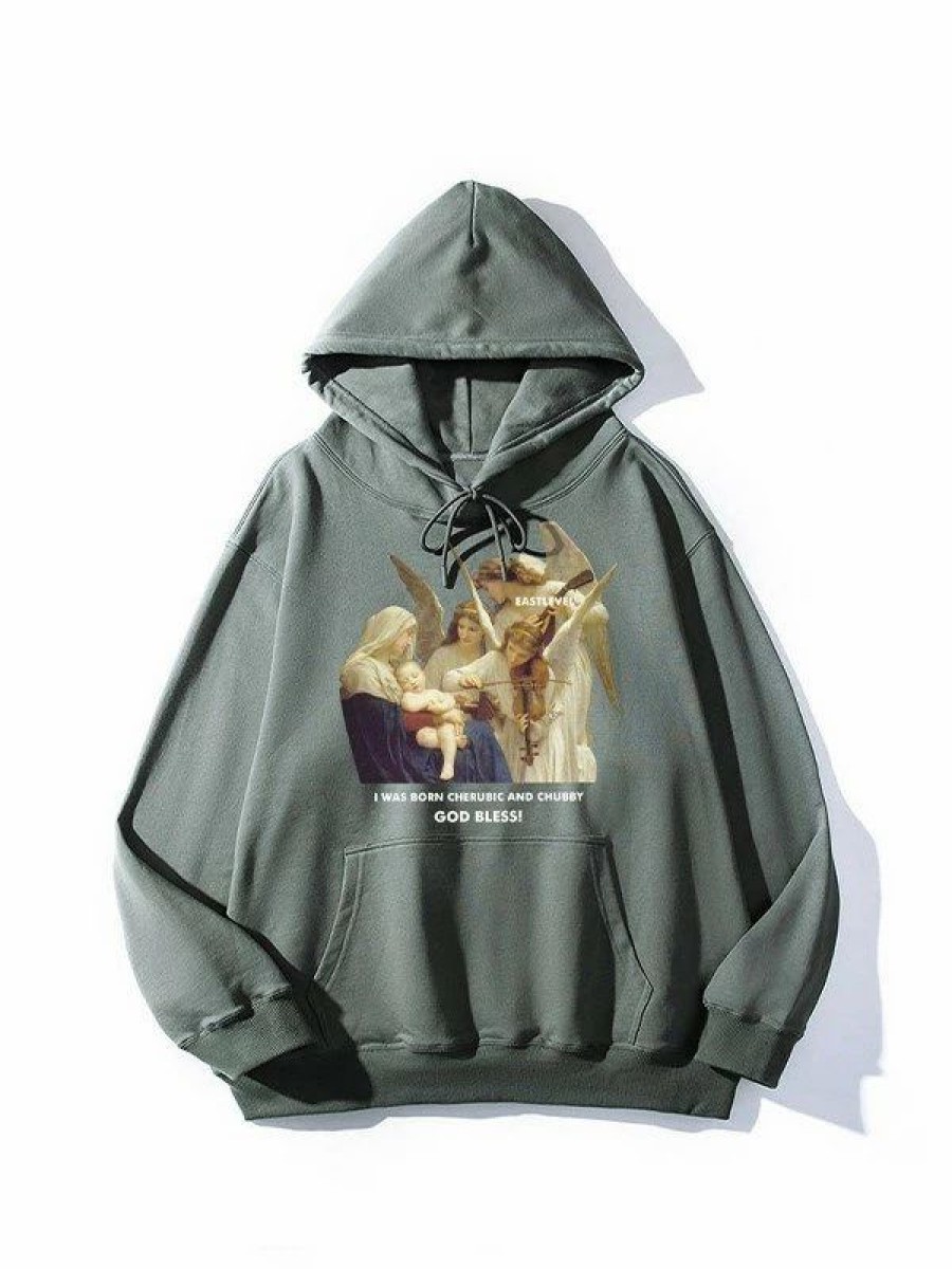 Outerwear | * Men'S Cherub Graphic Pullover Hoodie