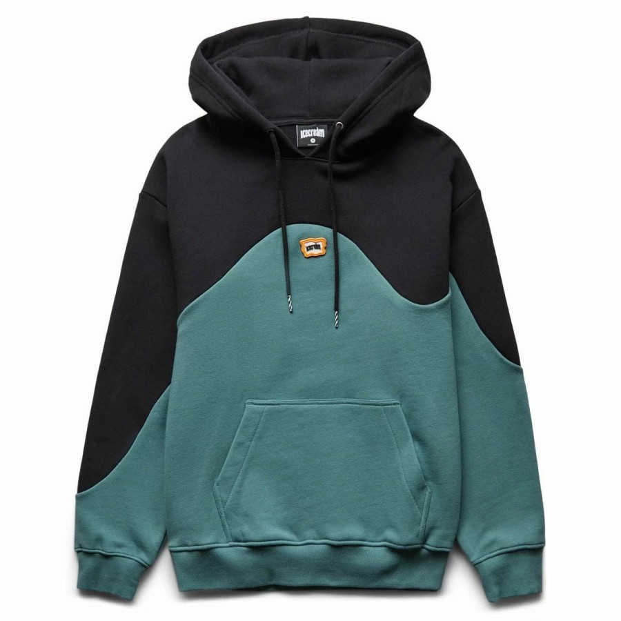 Hoodies & Sweatshirts | * Wavy Hoodie Black