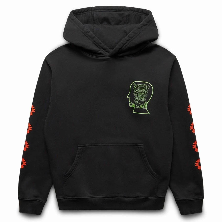 Hoodies & Sweatshirts | * Lizard Cowboy Hoodie Black