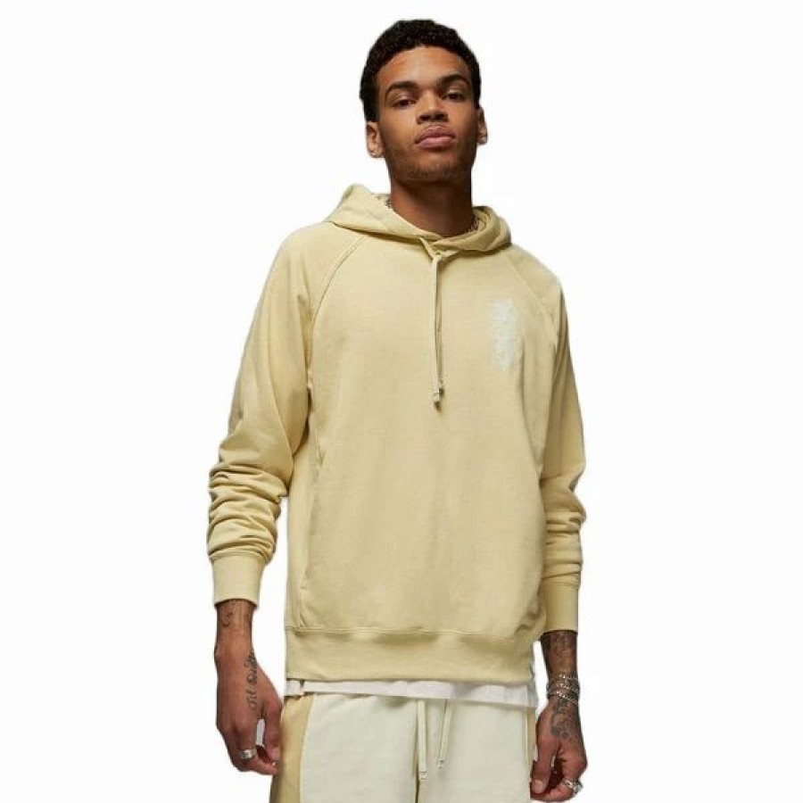 Mens Tops | * Men'S Jordan Team Gold Dri-Fit Zion Fleece Pullover Hoodie (Dx6587 783) M