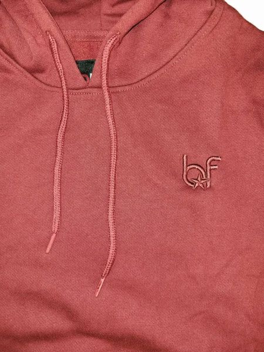 Mens Tops | * Men'S Born Fly Burgundy Fly Select Hoodie S