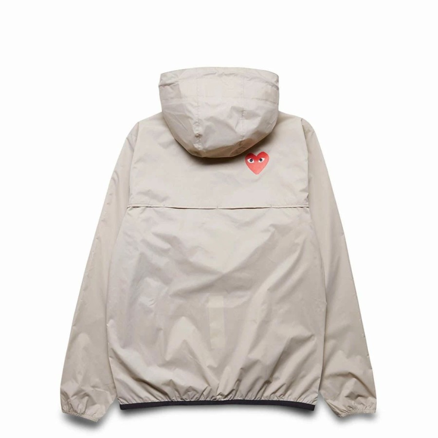 Outerwear | * K-Way Hoodie Half Zip Beige