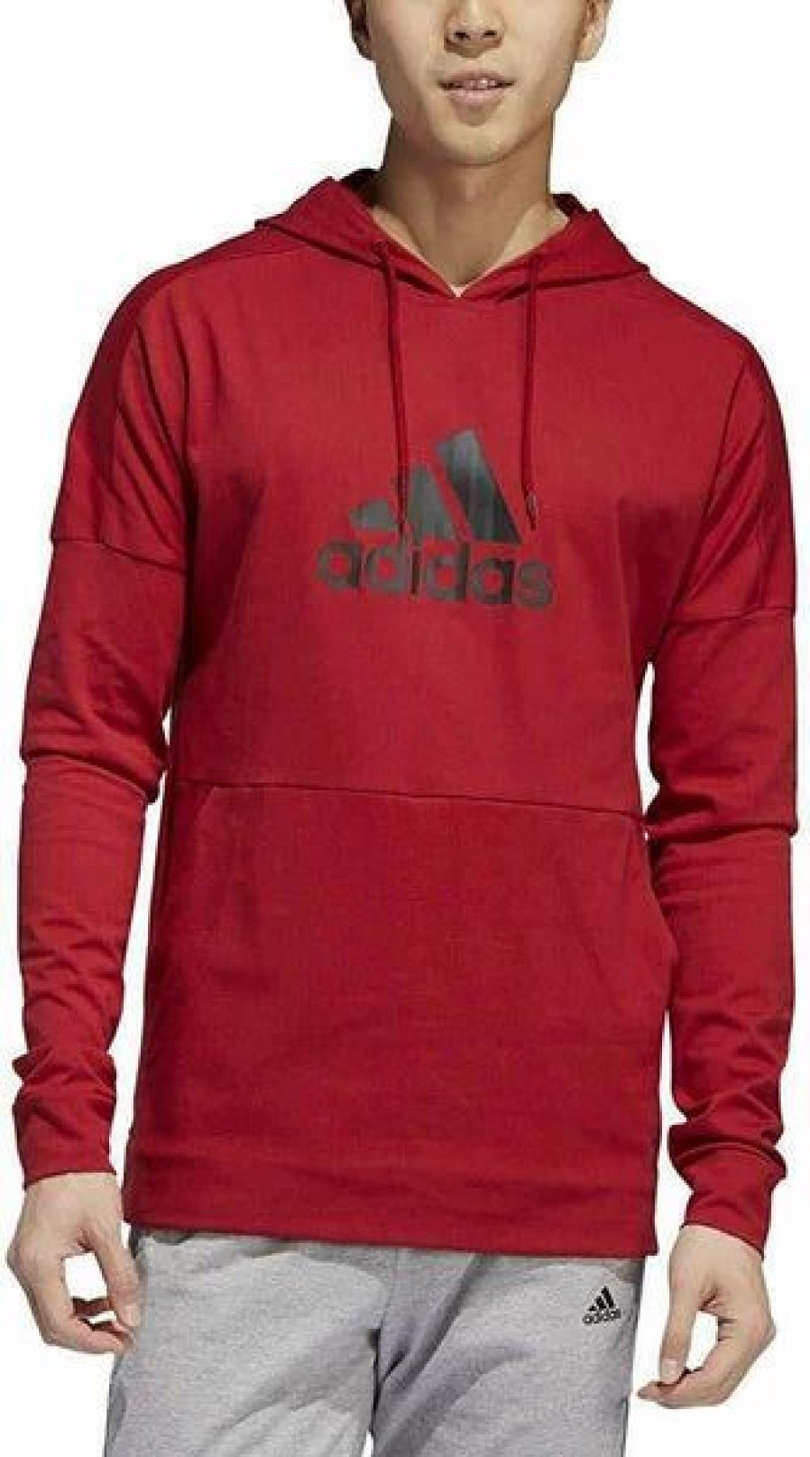 Mens Tops | * Adidas Active Maroon/Black Bts Tp Pullover Hoodie S