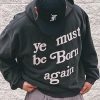 Outerwear | * Men'S Slogan Graphic Pullover Hoodie