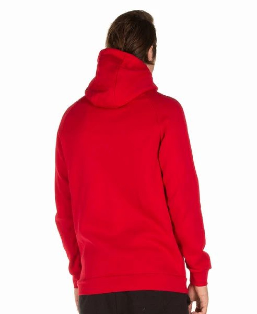 Mens Tops | * Men'S Jordan Red/White Jumpman Air Fleece Full-Zip Hoodie (939998 687) Xl