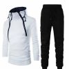 Outerwear | * Men'S Zipper Hoodie Jogger Tracksuit Set