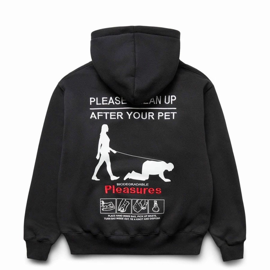 Hoodies & Sweatshirts | * Pleasures Clean Up Hoodie Black