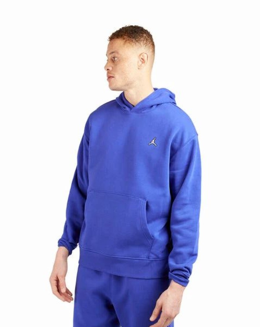 Mens Tops | * Men'S Jordan Light Concord/White Essential Fleece Pullover Hoodie (Dq7466 432) S