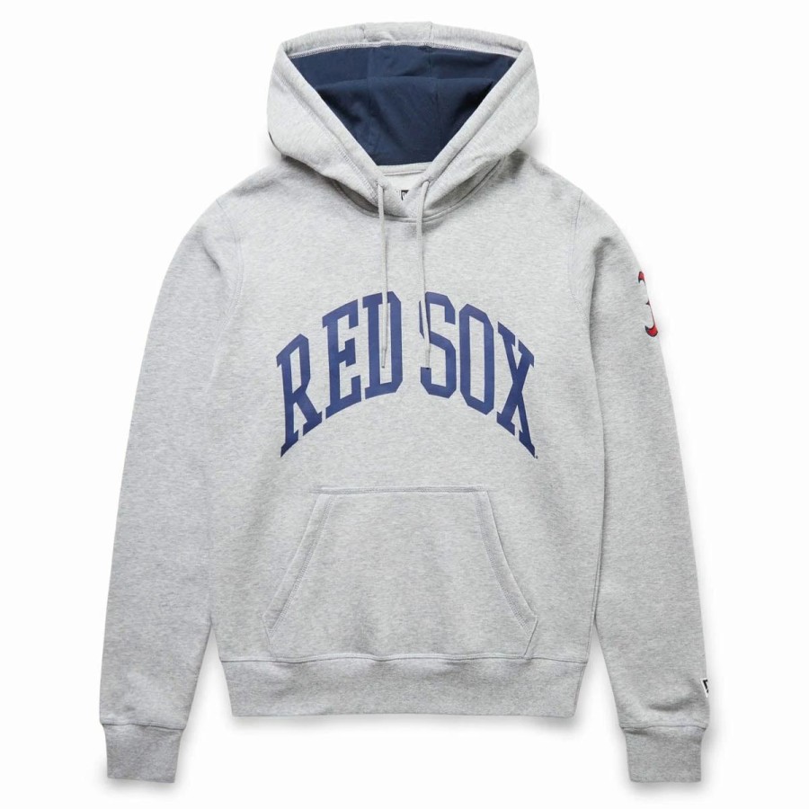 Hoodies & Sweatshirts | * New Era Boston Red Sox Arch Hoodie Heather Grey