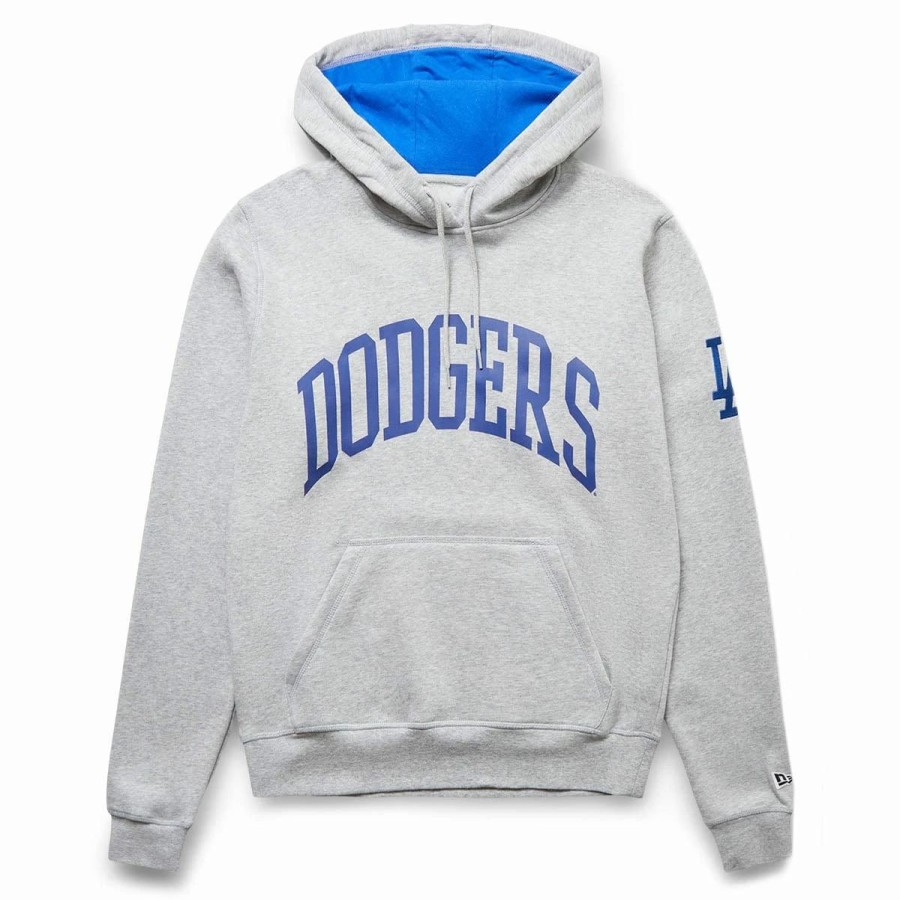 Hoodies & Sweatshirts | * New Era Los Angeles Dodgers Arch Hoodie Heather Grey