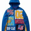 Mens Tops | * Men'S Born Fly Royal Blue Fly Wins Hoodie S