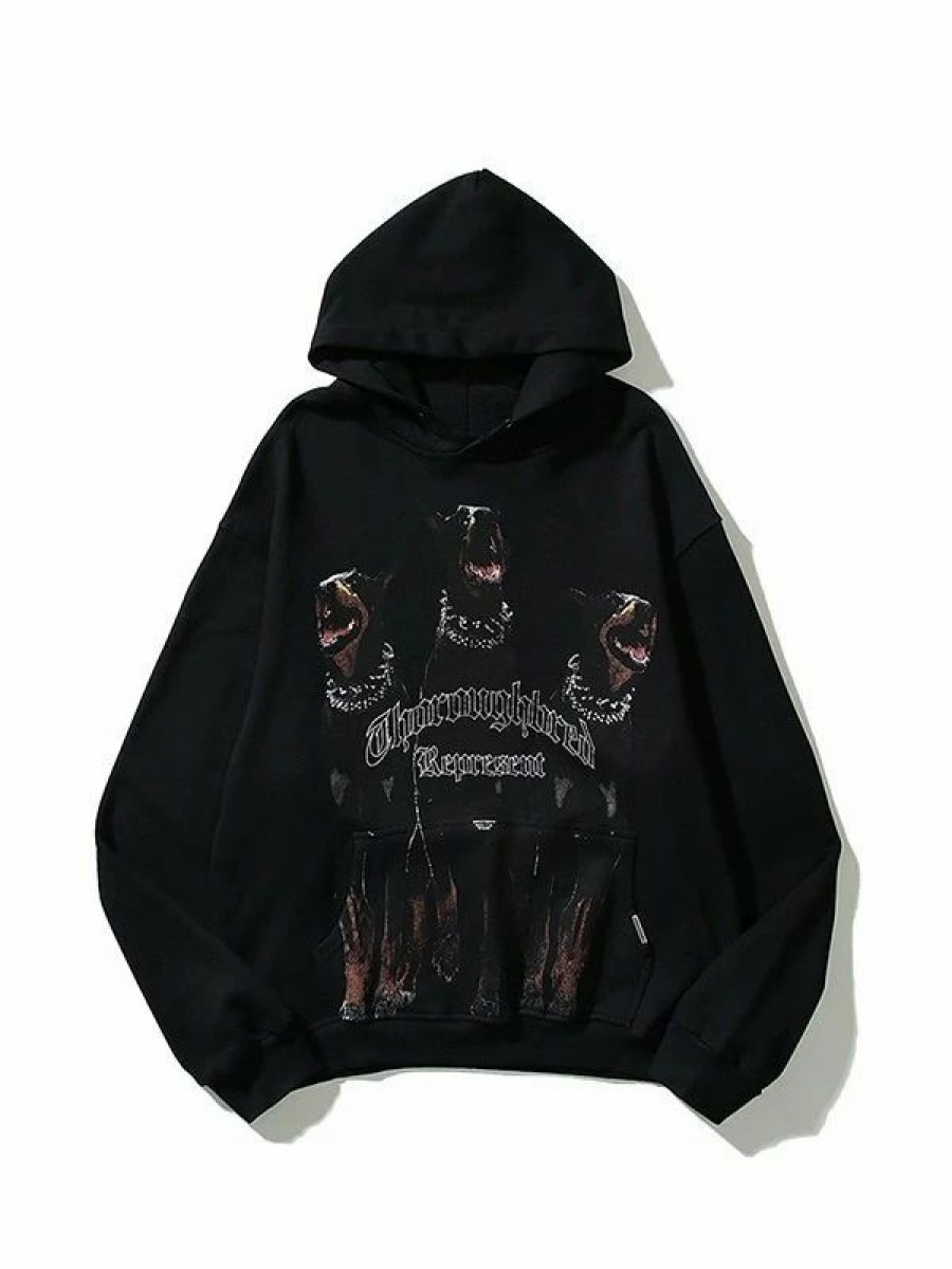 Outerwear | * Men'S Punk Pinscher Graphic Hoodie