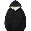 Outerwear | * Men'S Basic Fleece Lined Pullover Hoodie