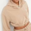 Outerwear | * Cropped Drawstring Hoodie