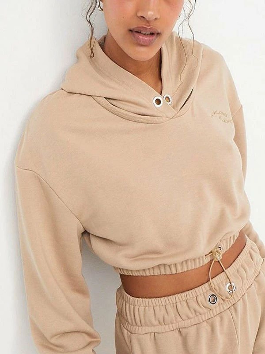 Outerwear | * Cropped Drawstring Hoodie