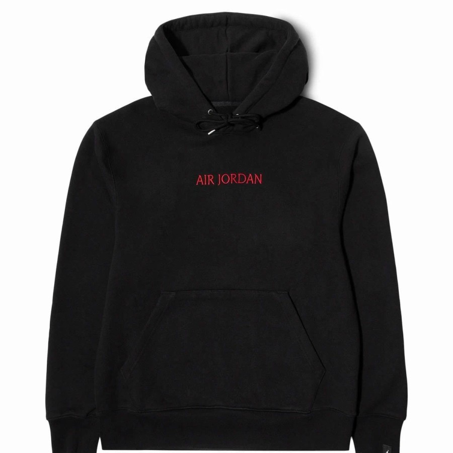 Hoodies & Sweatshirts | * Air Jordan Hoodie Black/Gym Red [010]