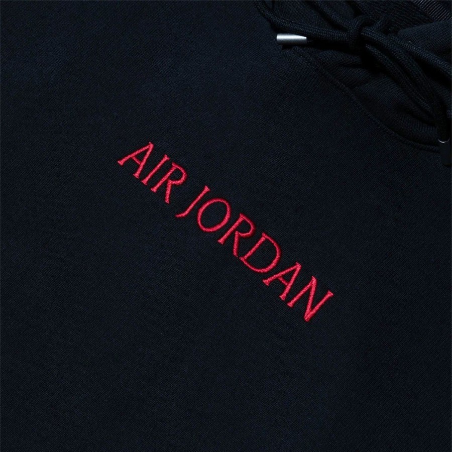 Hoodies & Sweatshirts | * Air Jordan Hoodie Black/Gym Red [010]