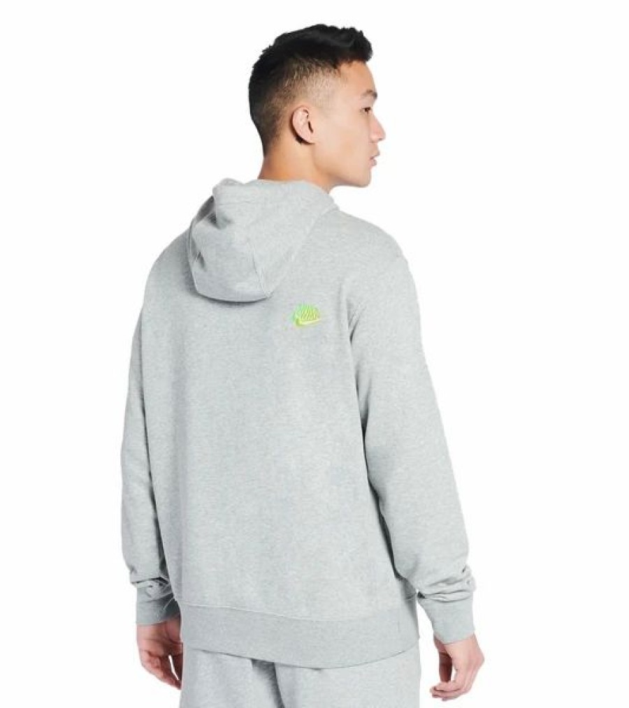 Mens Tops | * Nike Dark Heather Grey/Base Grey Sportswear Essentials+ French Terry Hoodie S