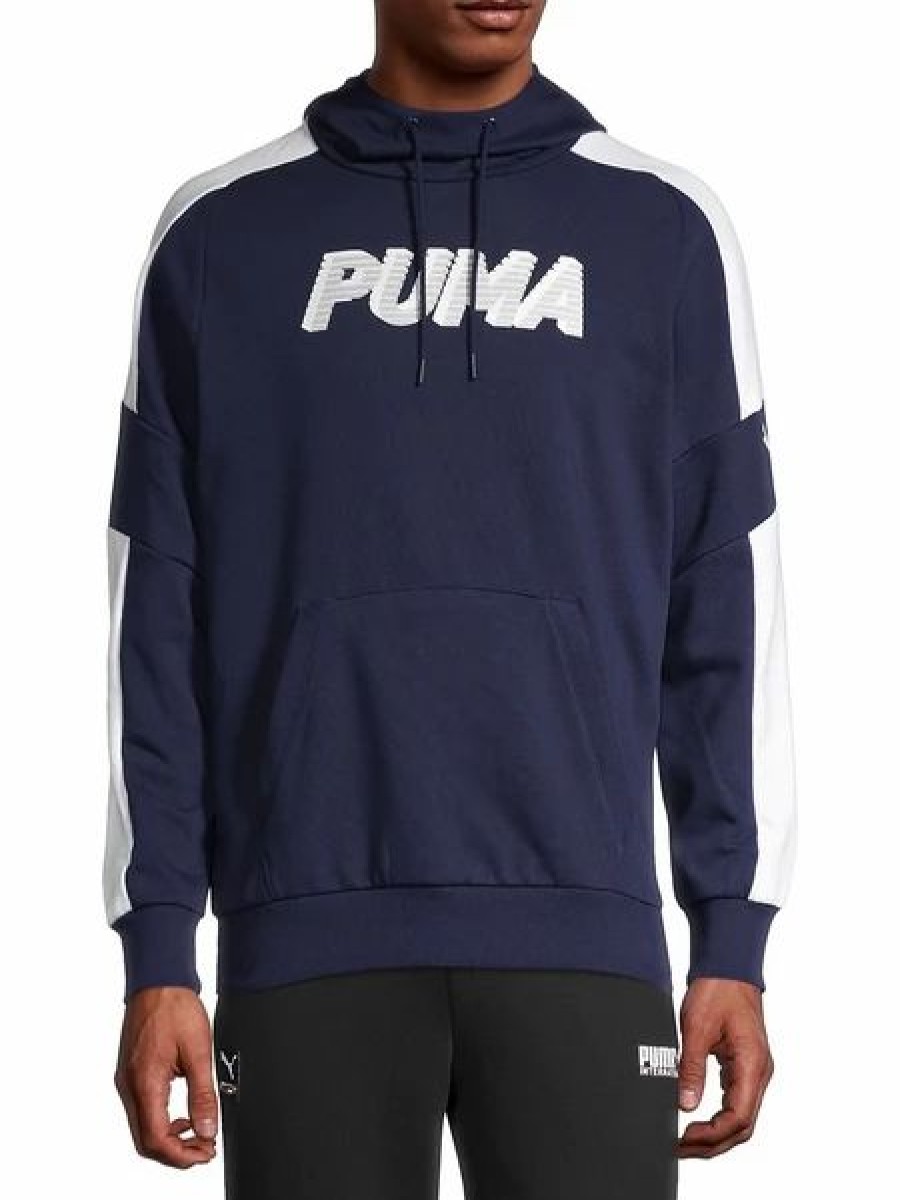 Mens Tops | * Men'S Puma Peacoat Modern Sports Hoodie M