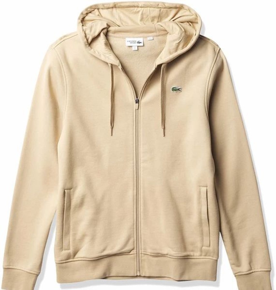 Mens Tops | * Mens Lacoste Viennese/Viennese Sport Lightweight Bi-Material Hoodie 4/M