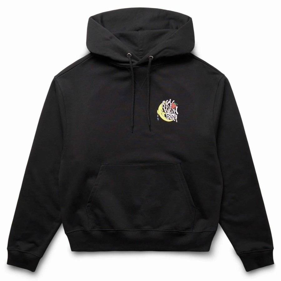 Hoodies & Sweatshirts | * Perennial Will Sheldon Print Hoodie Knit Black