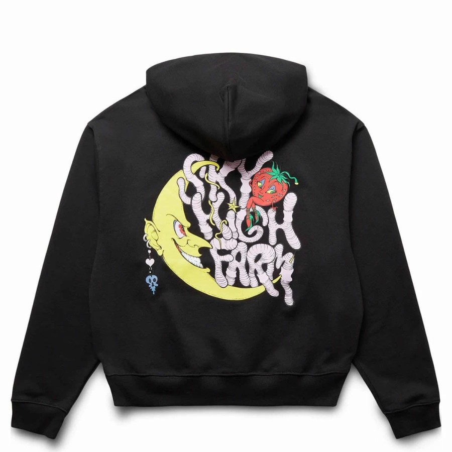 Hoodies & Sweatshirts | * Perennial Will Sheldon Print Hoodie Knit Black