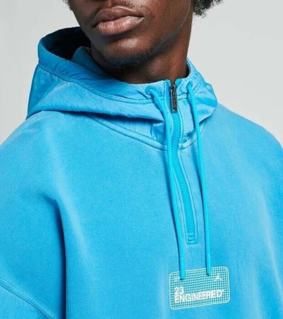 Mens Tops | * Men'S Jordan Blue 23 Engineered Fleece Hoodie (Ck9036 446) M