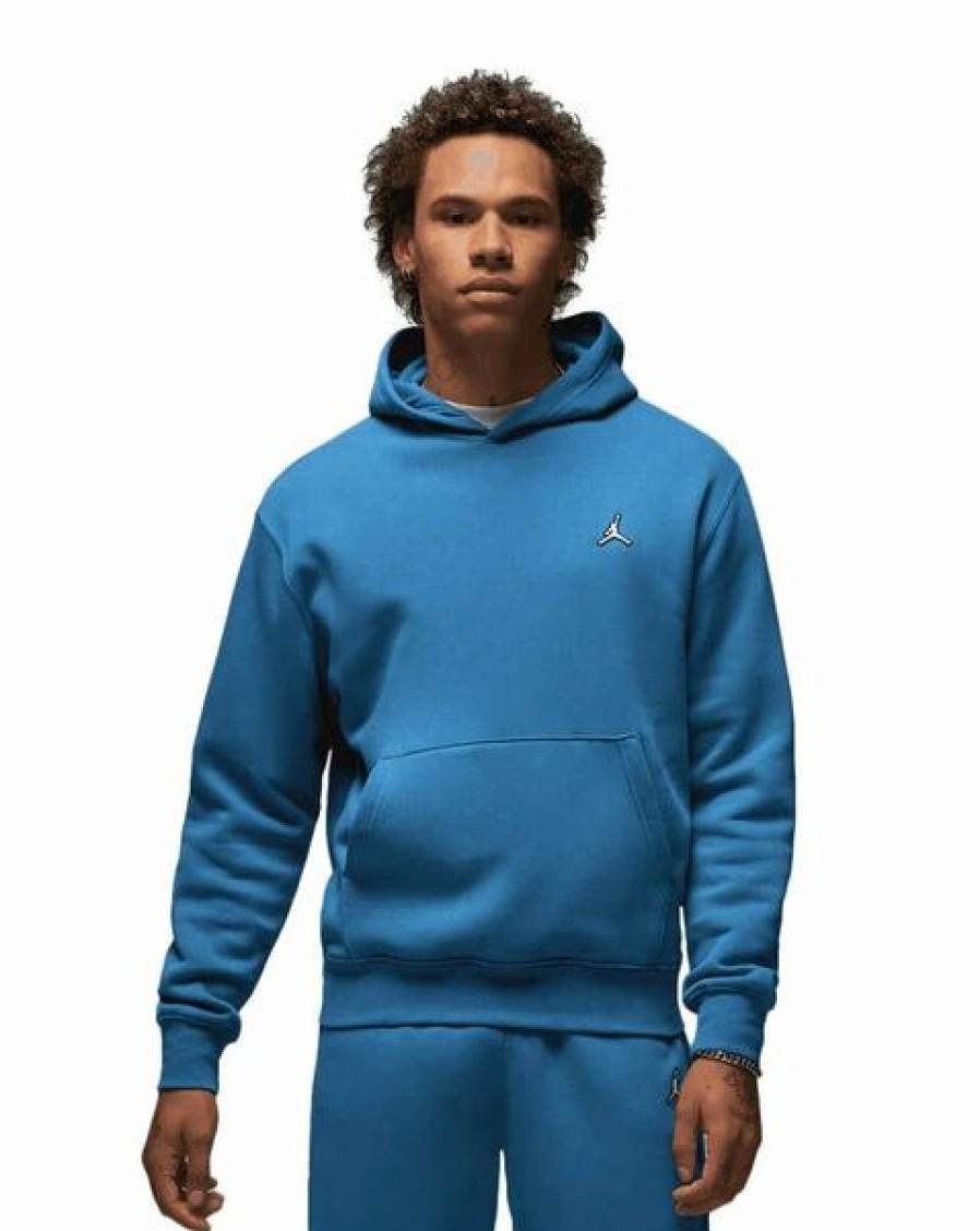 Mens Tops | * Jordan True Blue Essential Fleece Pullover Hoodie (Dq7466 485) S