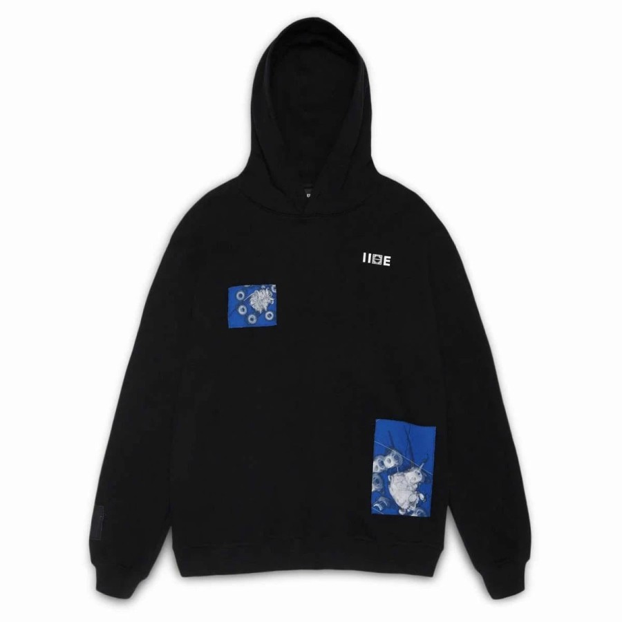 Hoodies & Sweatshirts | * Patch Hoodie Black