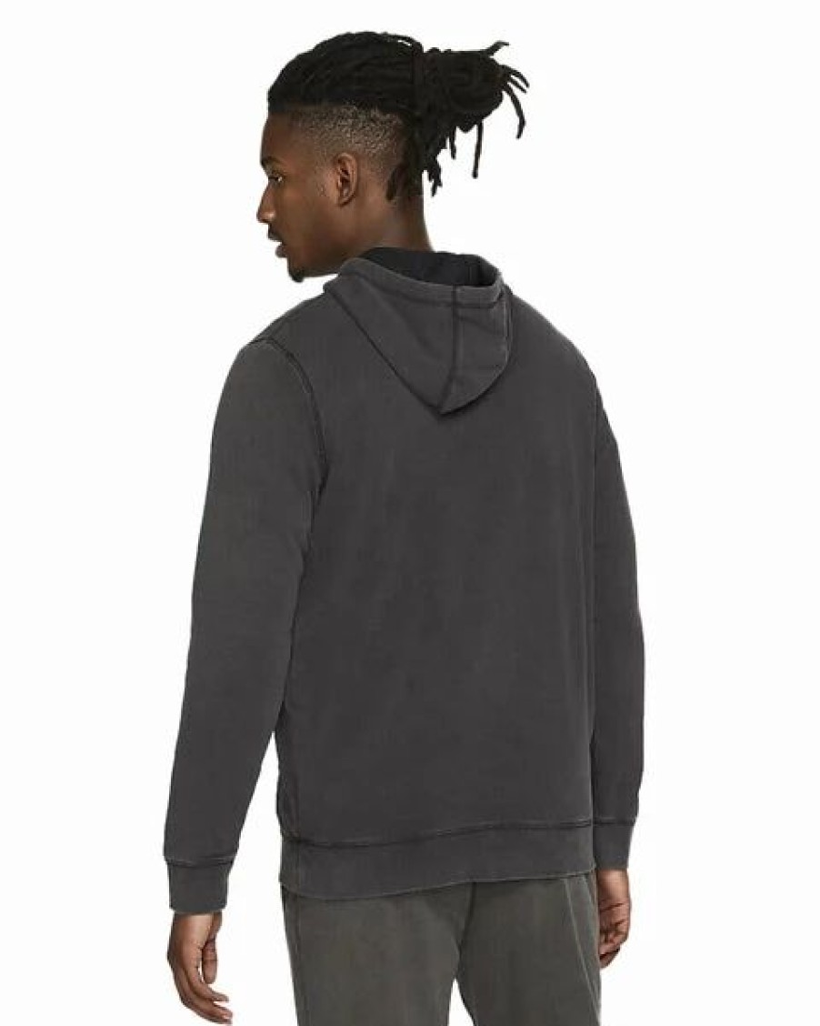 Mens Tops | * Men'S Jordan Black/White Dri-Fit Air Fleece Pullover Hoodie (Da9860 010) S