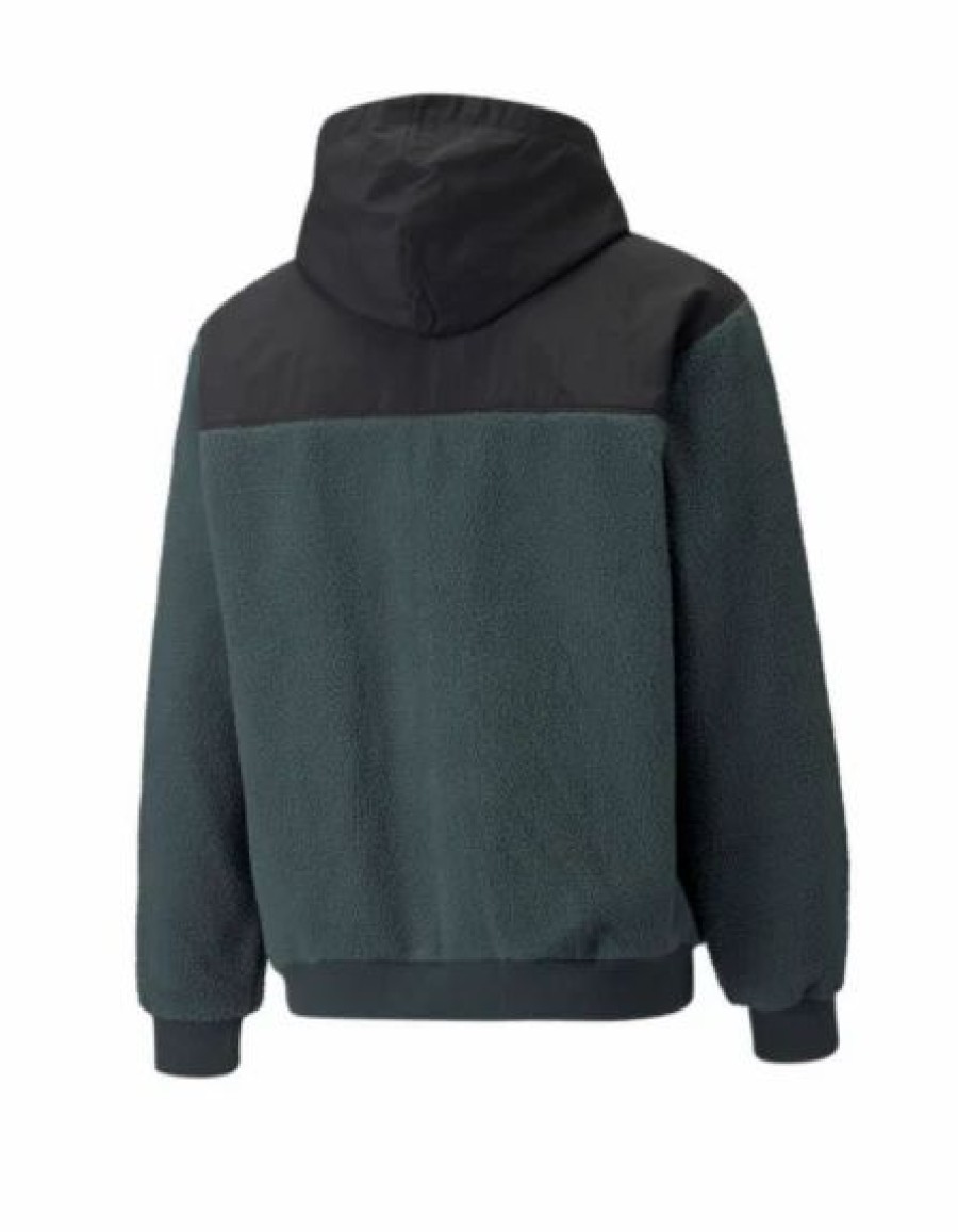 Mens Tops | * Men'S Puma Green Gables Winterized Fz Hoodie (848186 80) Xs