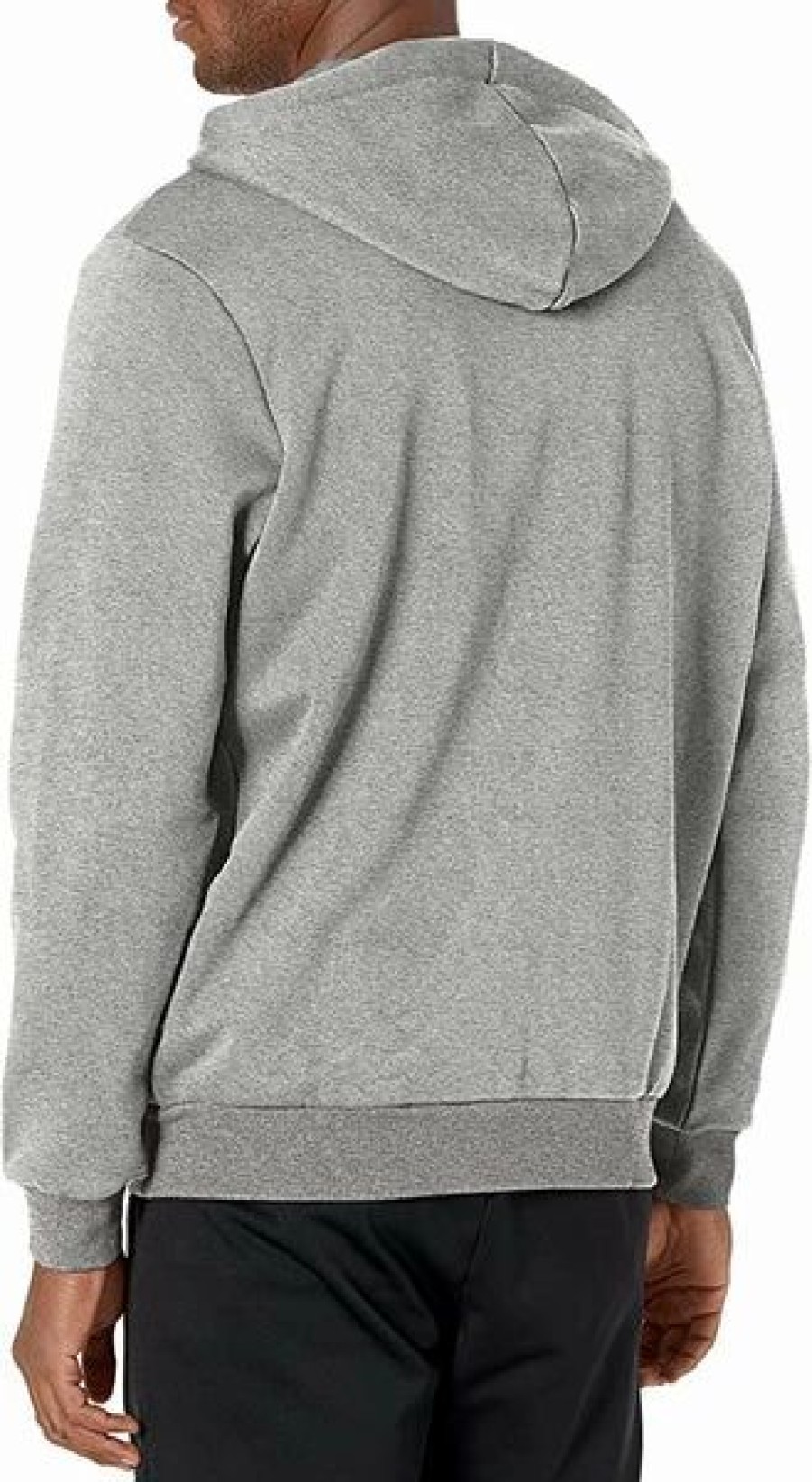 Mens Tops | * Men'S Puma Medium Gray Heather Ess Small Logo Full Zip Hoodie S