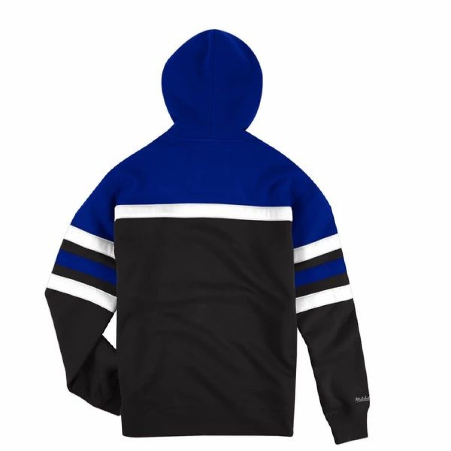 Mens Tops | * Men'S Mitchell & Ness Ryl/Blk Nba Orlando Magic Head Coach Hoodie Xs