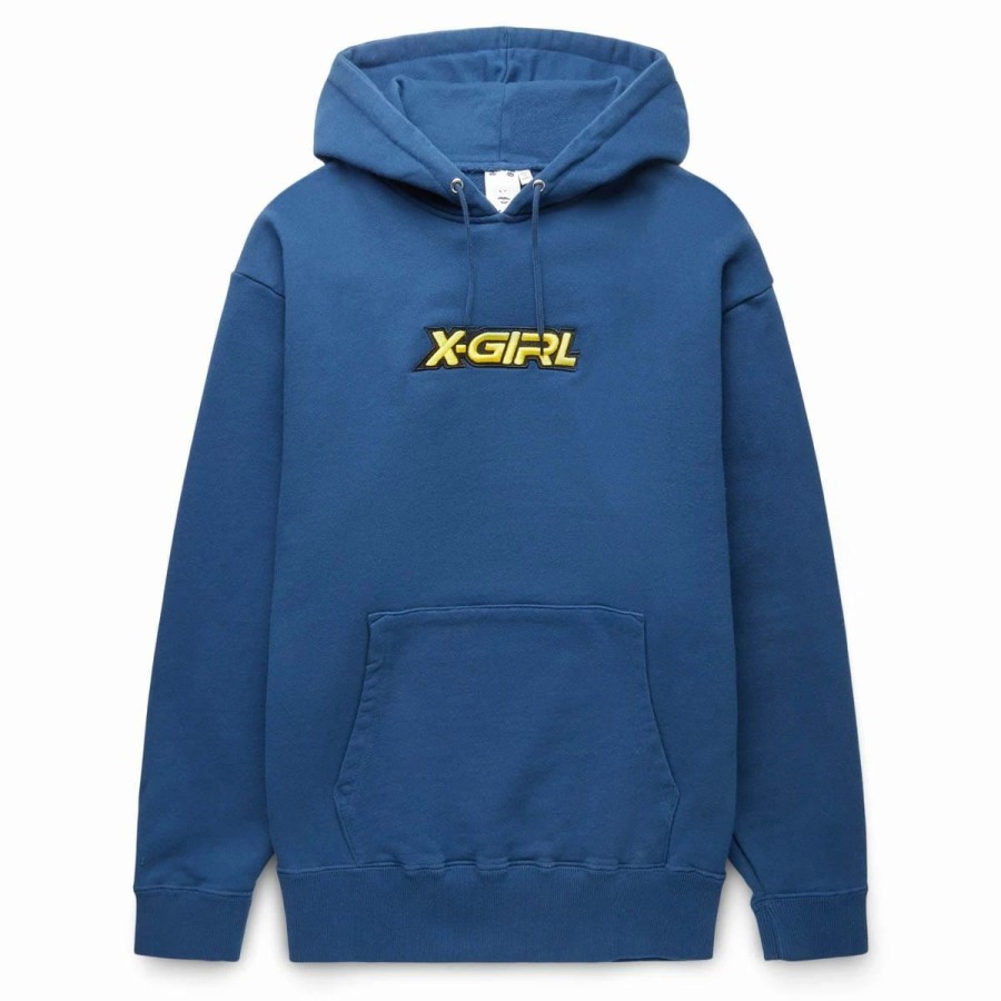 Women'S | * 3D Embroidery Logo Sweat Hoodie Navy