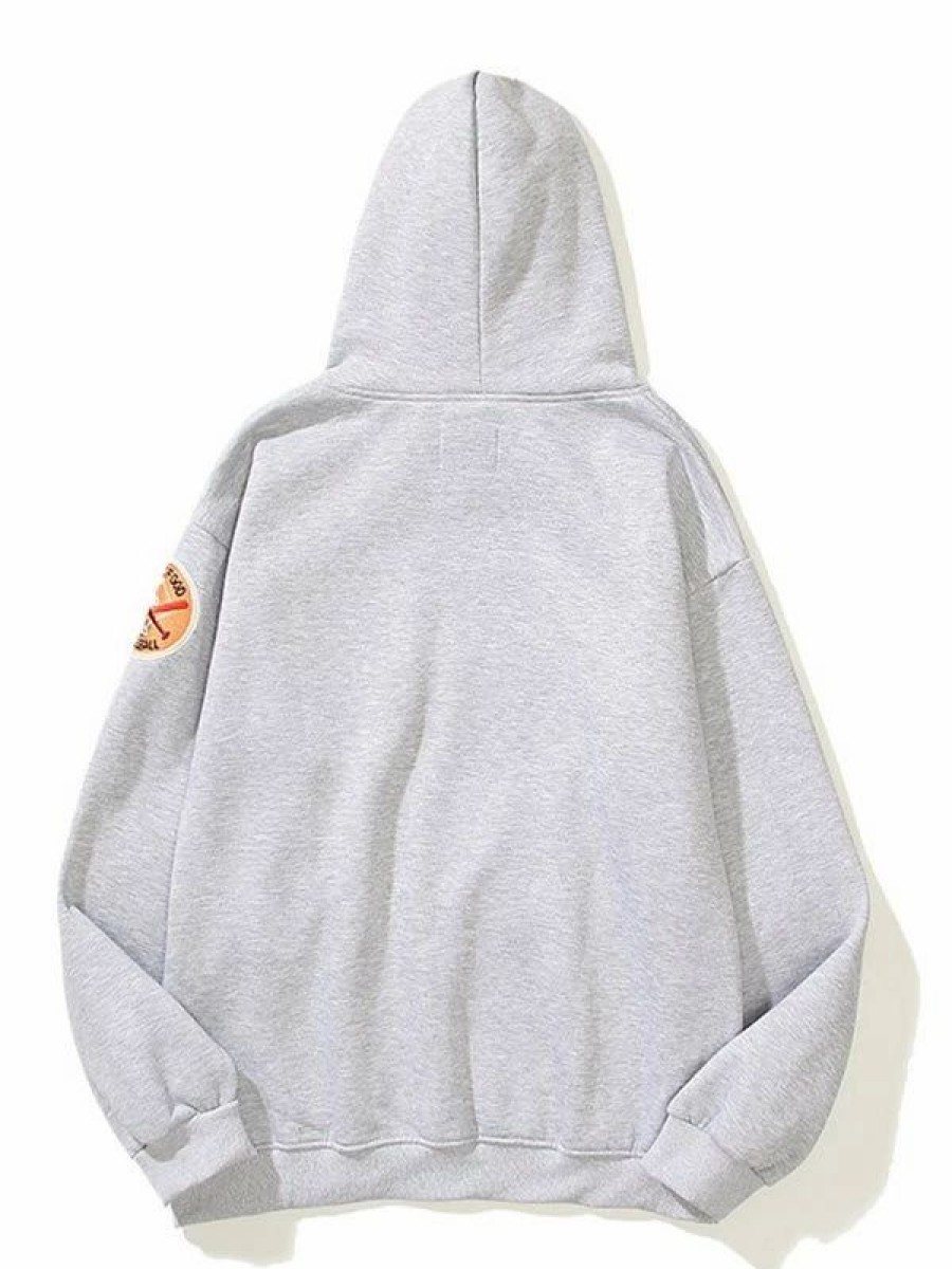 Outerwear | * Men'S Badge Patched Hoodie