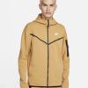 Mens Tops | * Men'S Nike Sportswear Elemental Gold/Sail Tech Fleece Full-Zip Hoodie (Cu4489 722) S