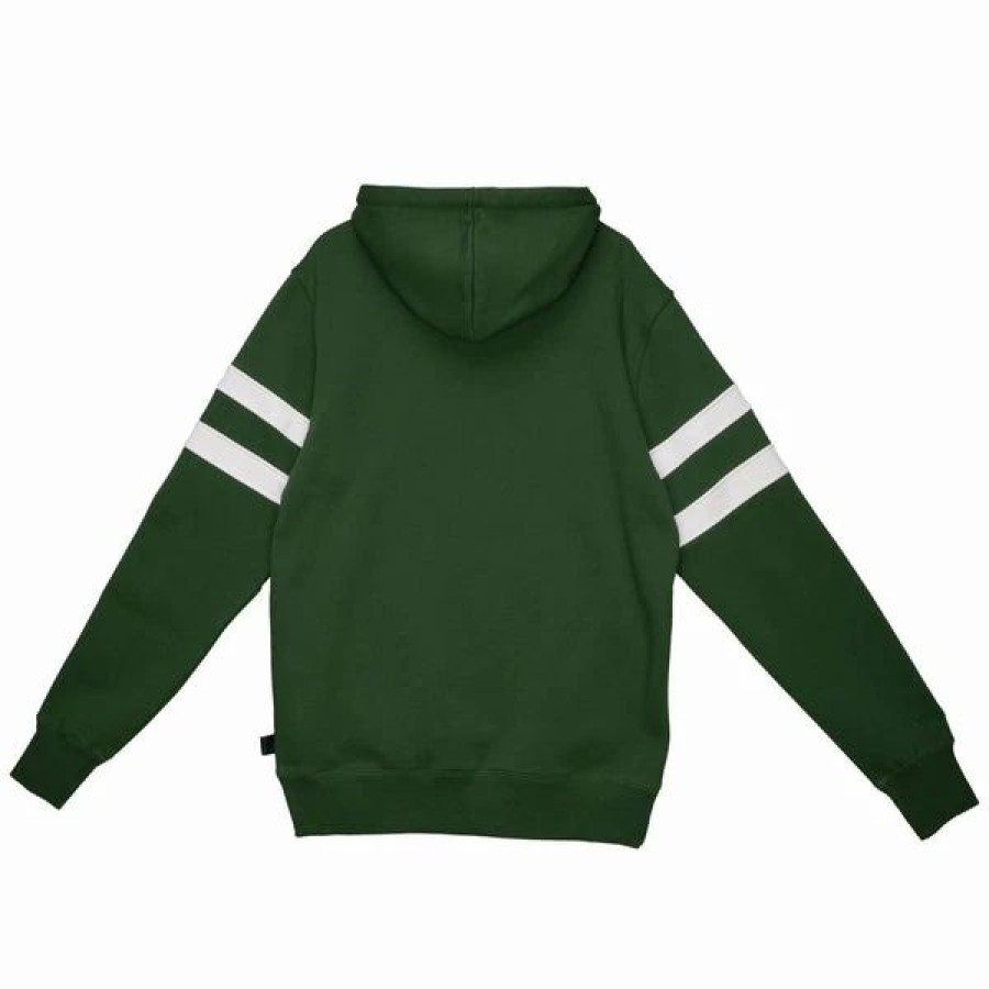 Mens Tops | * Mitchell & Ness Green/Gold Nba Seattle Supersonics Substantial Fleece Hoodie S