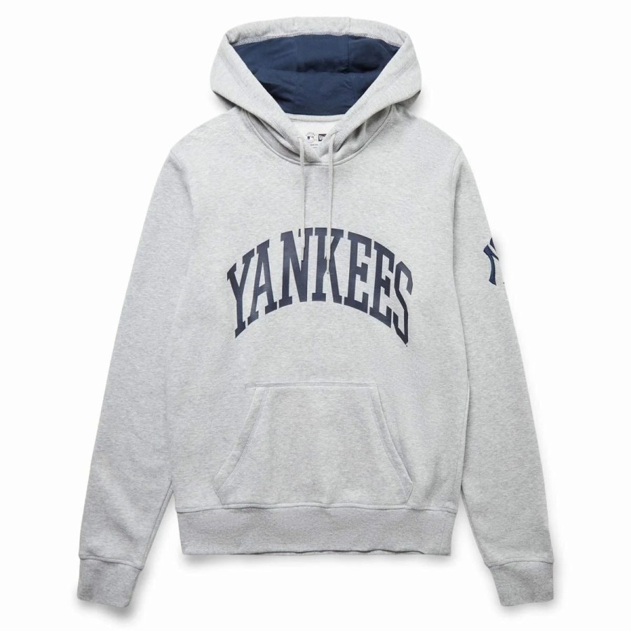 Hoodies & Sweatshirts | * New Era New York Yankees Arch Hoodie Heather Grey